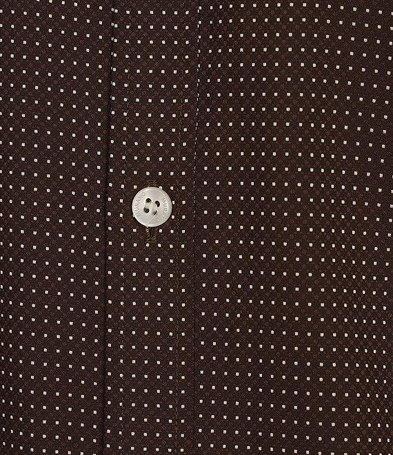 Murano Classic Fit Dobby Dot Short Sleeve Woven Shirt Product Image