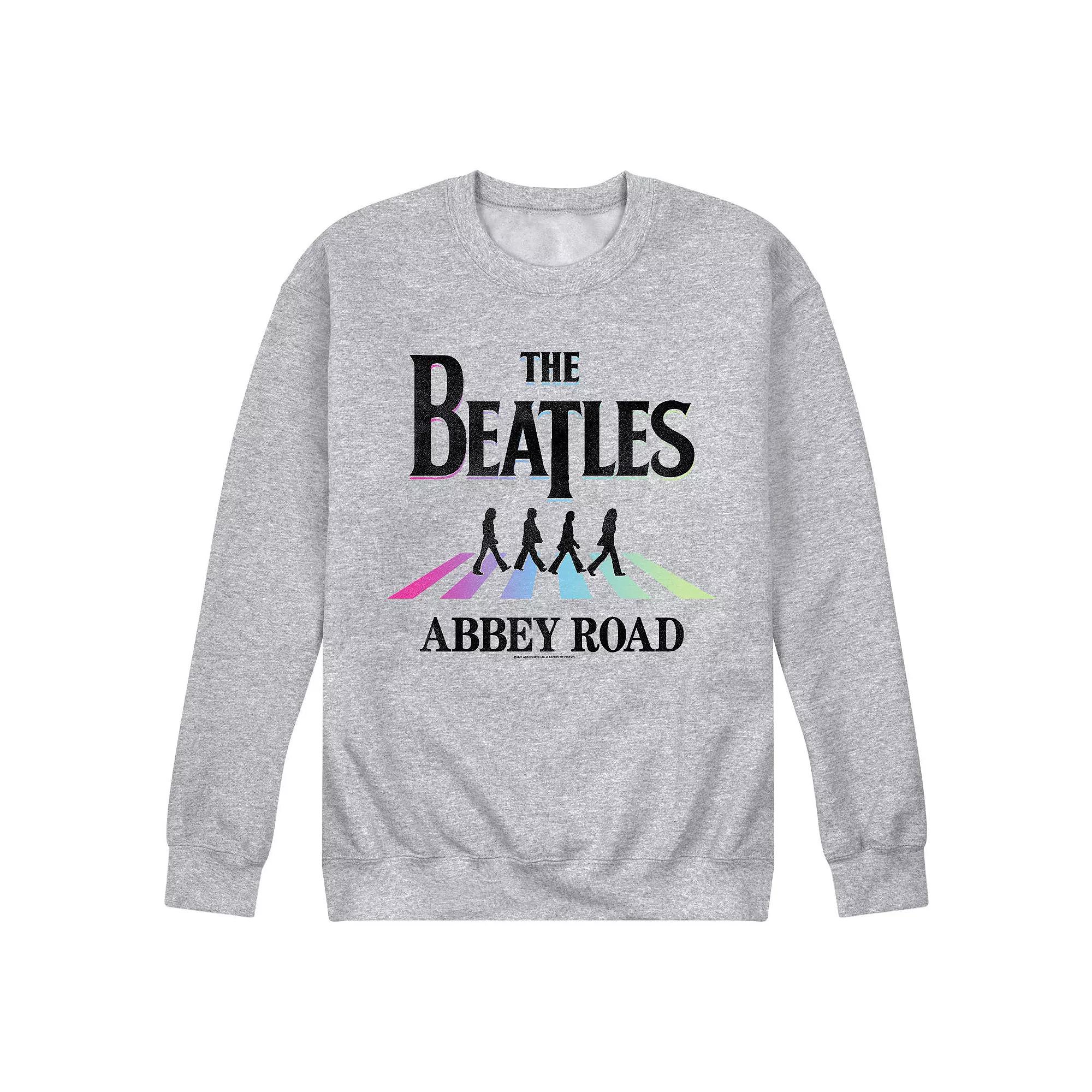 Men's The Beatles Abbey Road Colors Sweatshirt,  Product Image