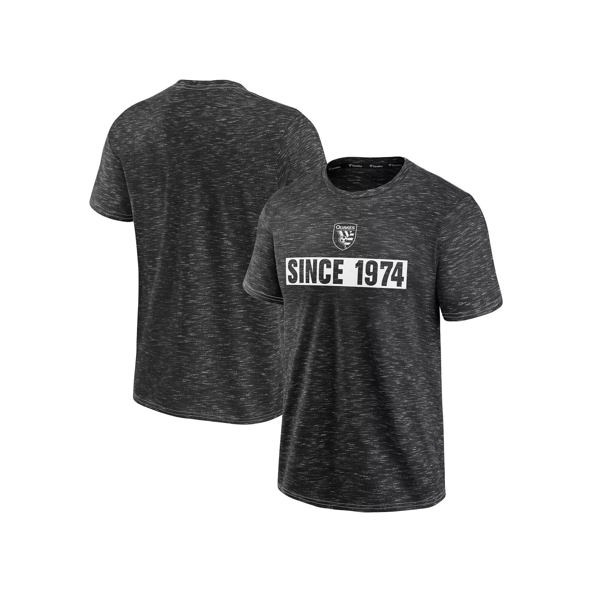 Men's Fanatics Branded  Charcoal San Jose Earthquakes T-Shirt, Size: Medium, Sje Charco Product Image