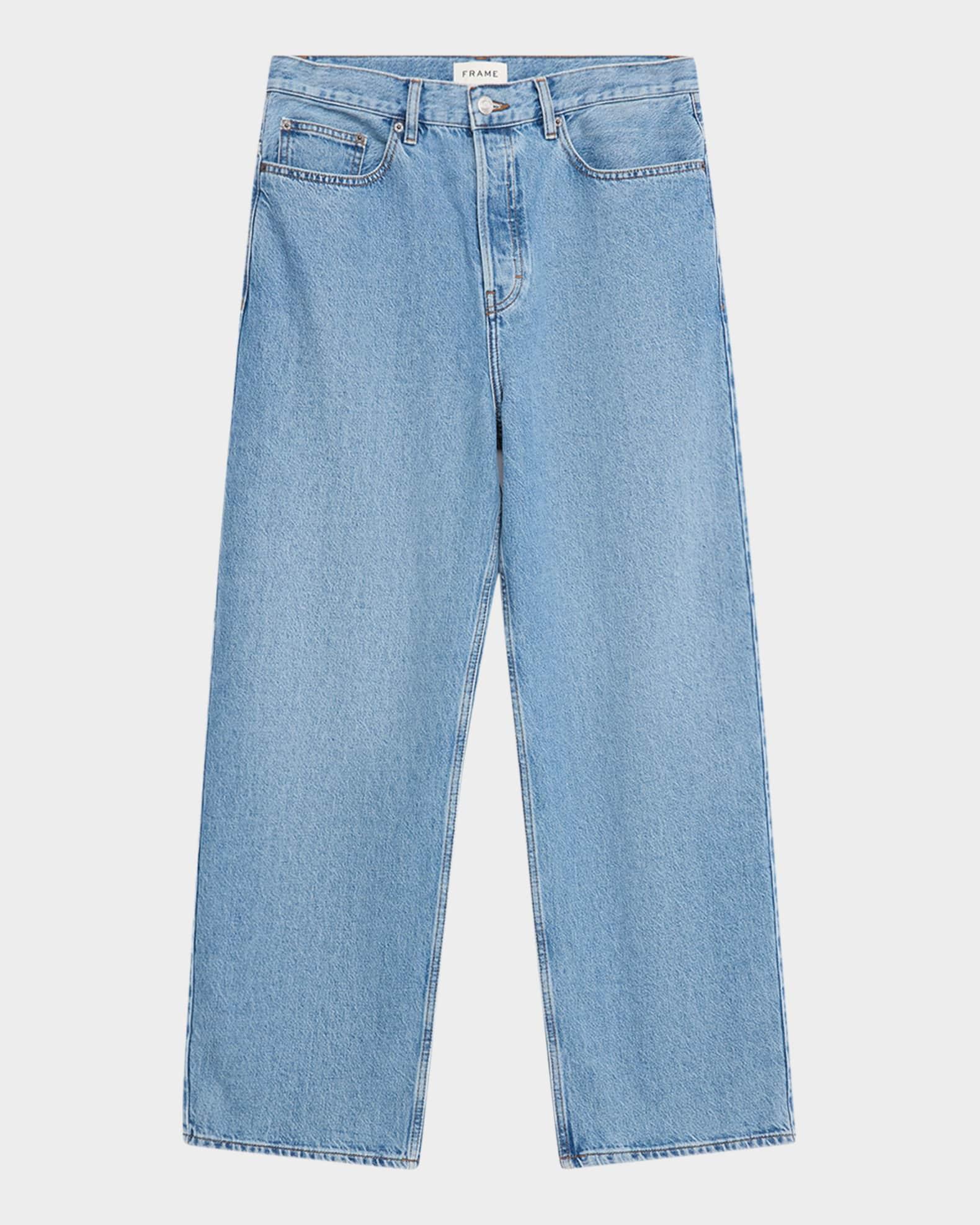 Men's Baggy Rigid Denim Jeans Product Image