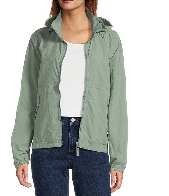 L.L.Bean Stand Collar Long Sleeve Full Zip Light and Airy Windbreaker Product Image