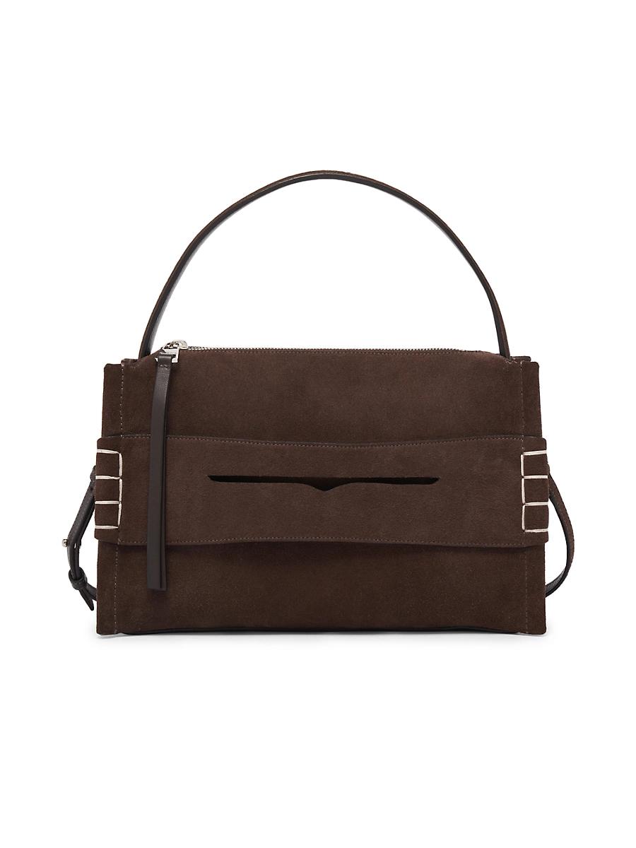 Womens Loafer Leather Top Handle Bag Product Image