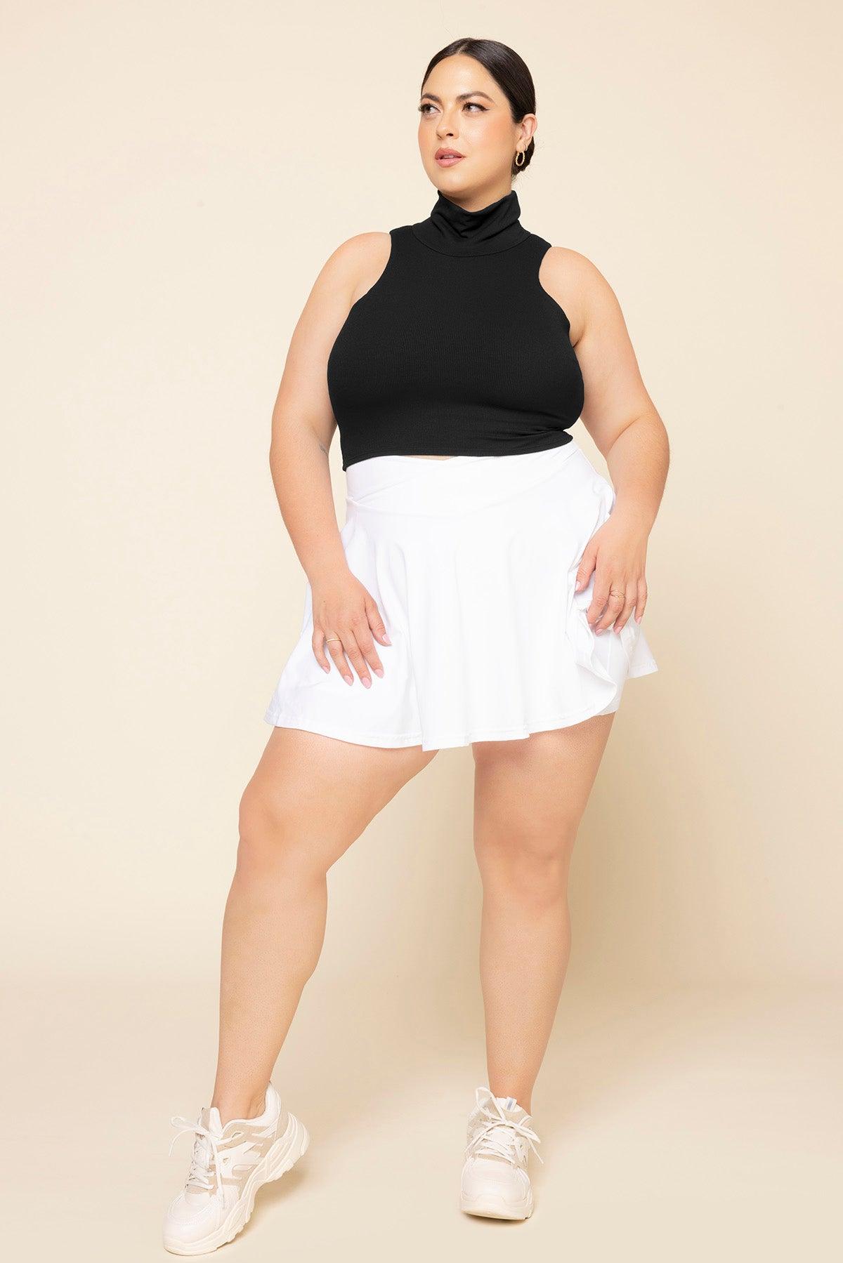 I Feel Cute Crop Top - Black Product Image