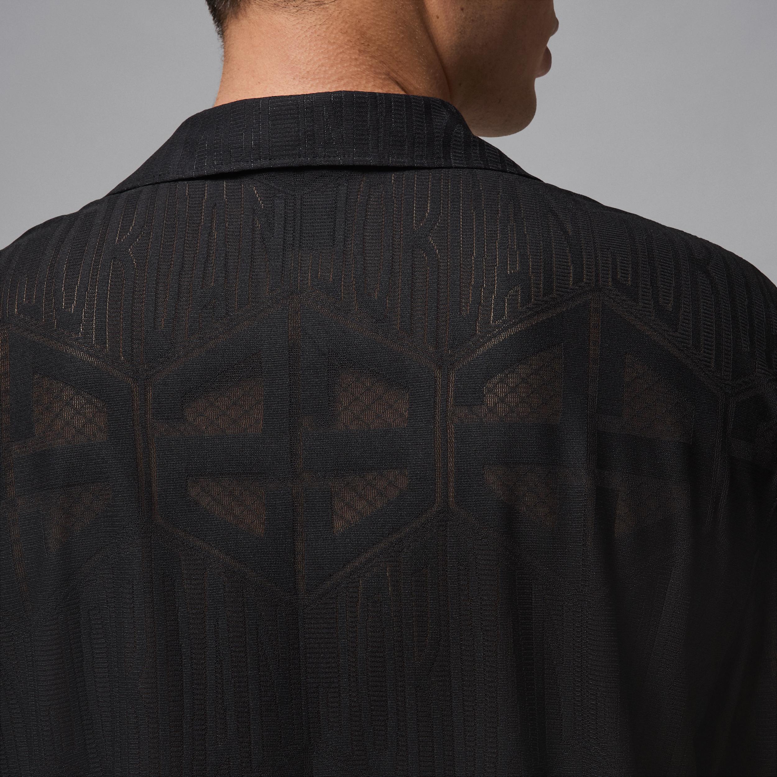 Mens Jordan Flight Short-Sleeve Knit Top | HF9363-010 Product Image