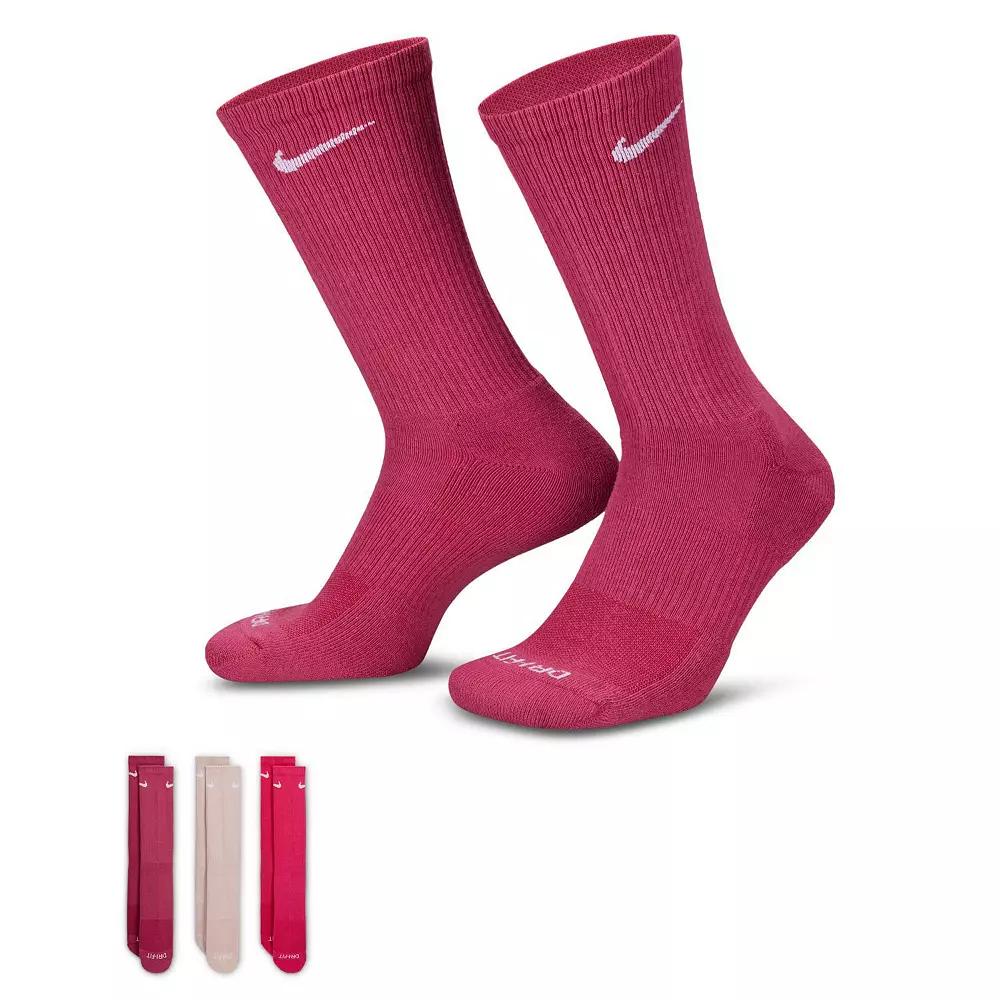Nike Unisex Everyday Plus Cushioned Training Crew Socks (3 Pairs) Product Image