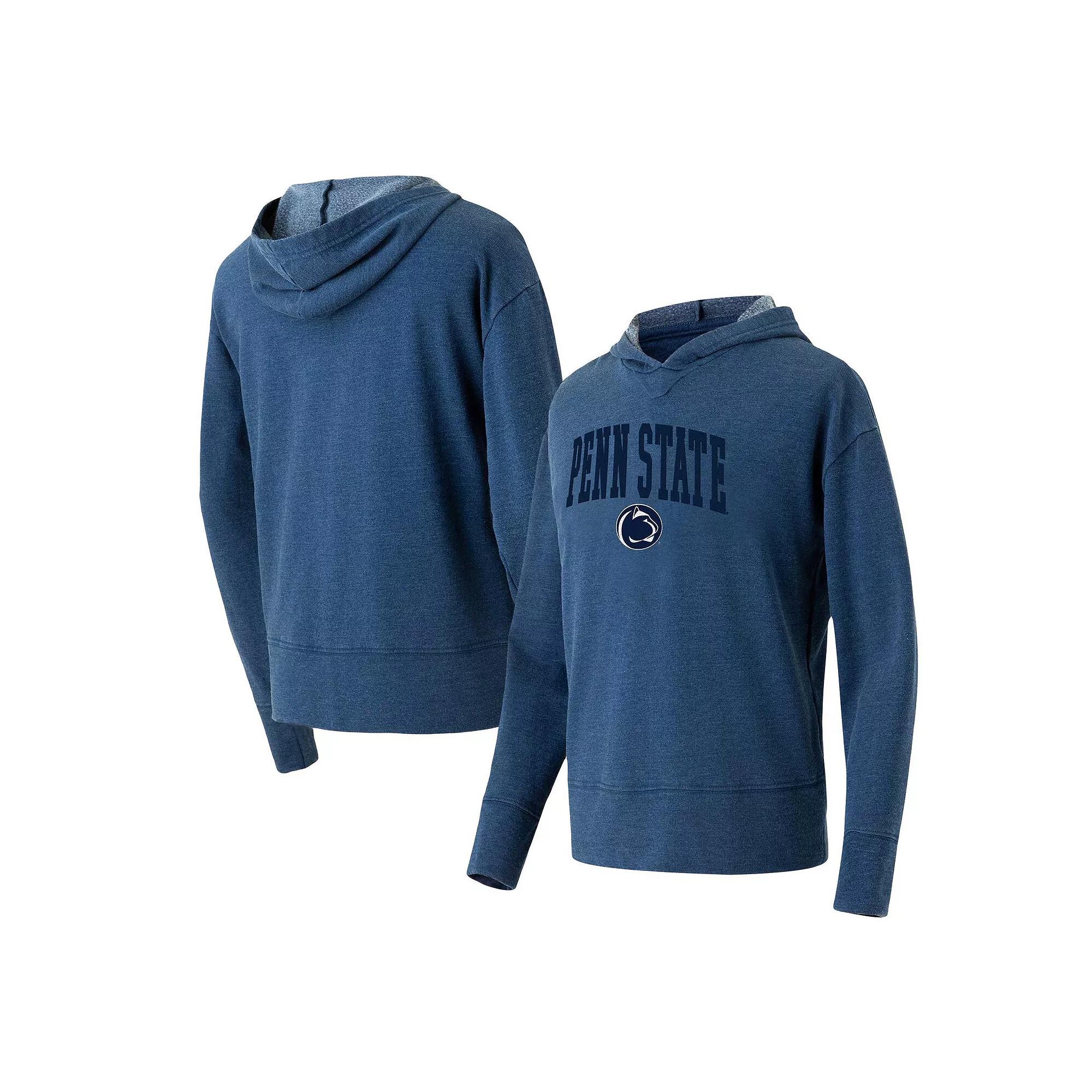 Women's Concepts Sport Navy Penn State Nittany Lions Volley Long Sleeve Hoodie T-Shirt,  Product Image