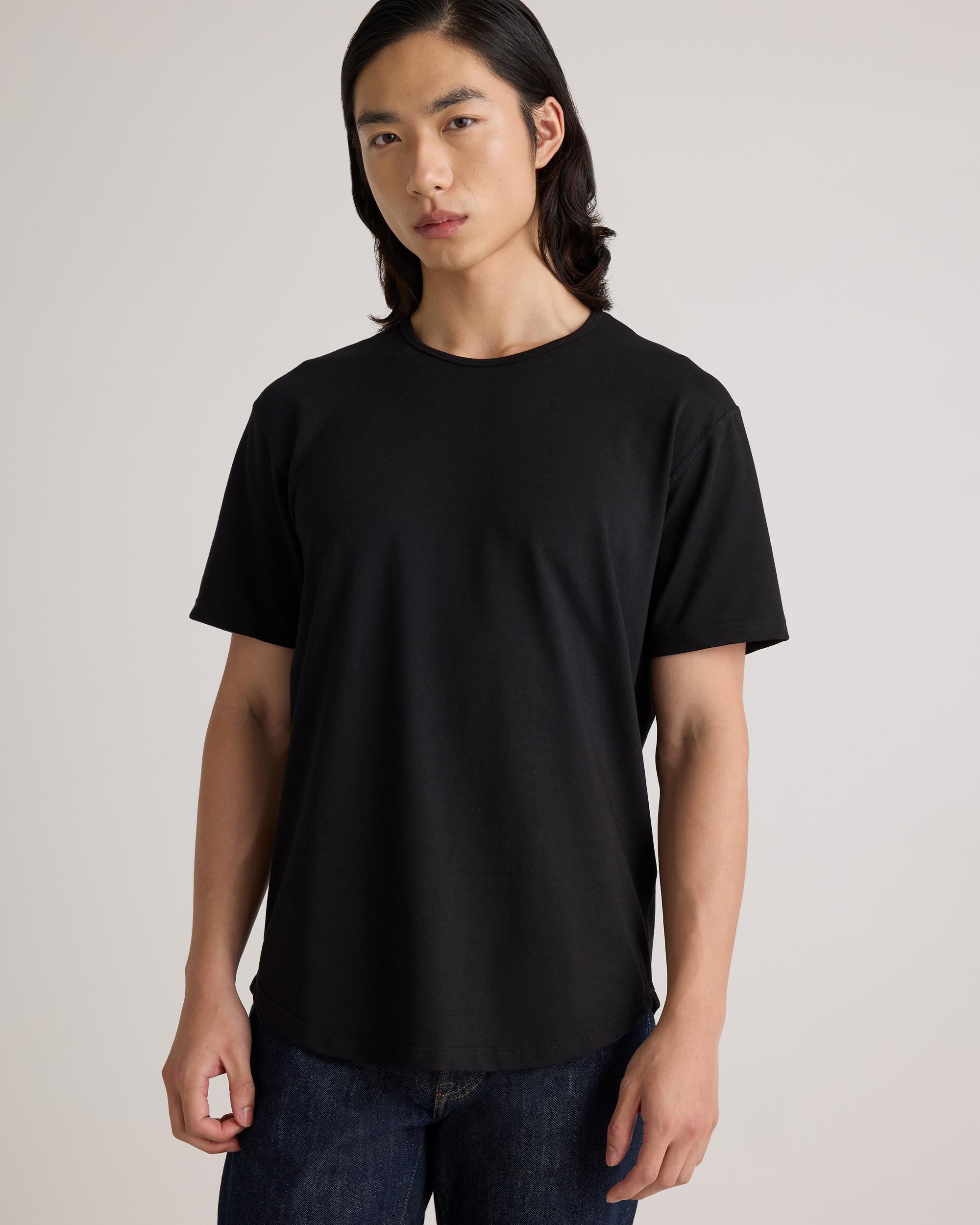 Quince | Men's Flex Curve Crewneck T-Shirt Size XL, Organic Cotton Product Image