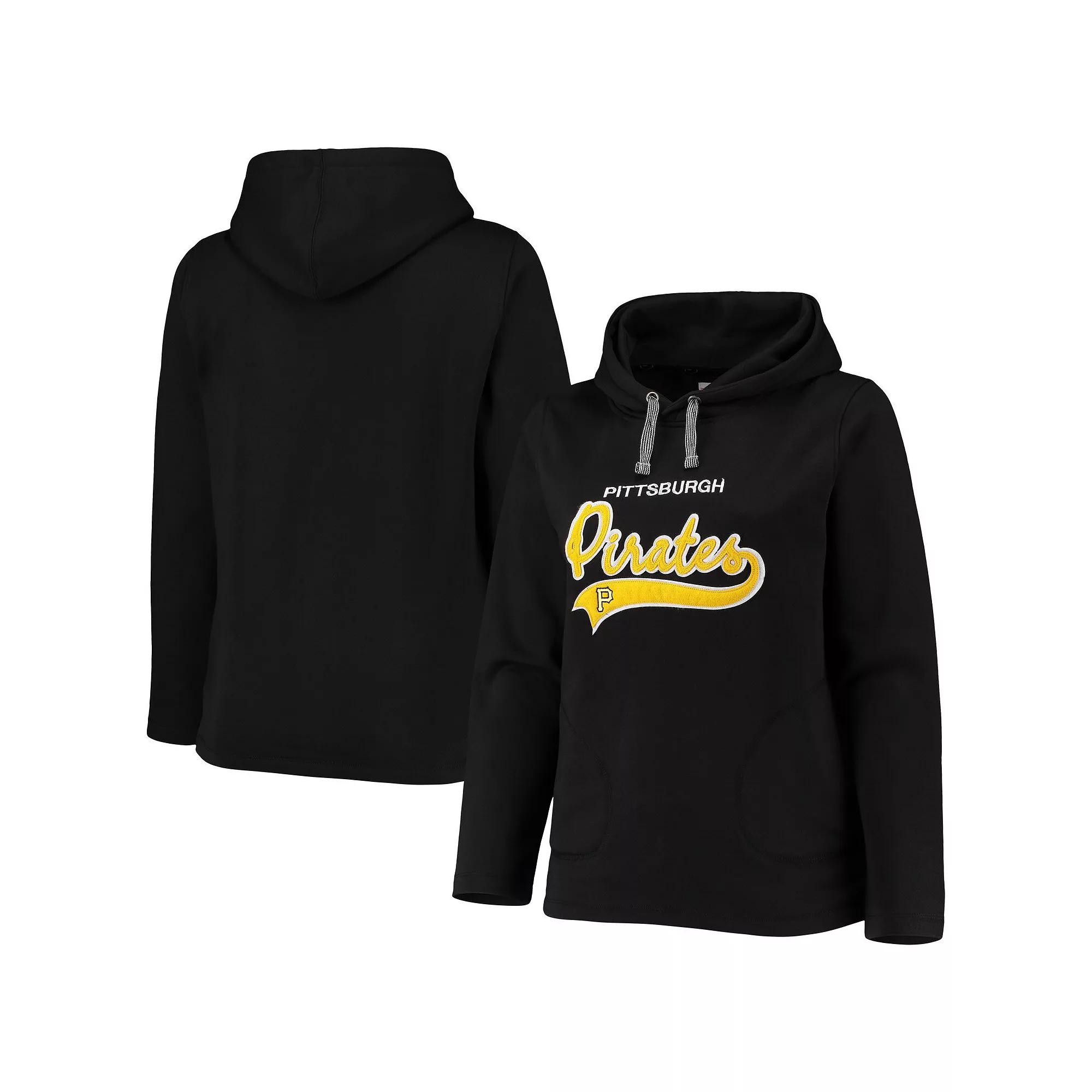 Women's Soft as a Grape Black Pittsburgh Pirates Plus  Product Image