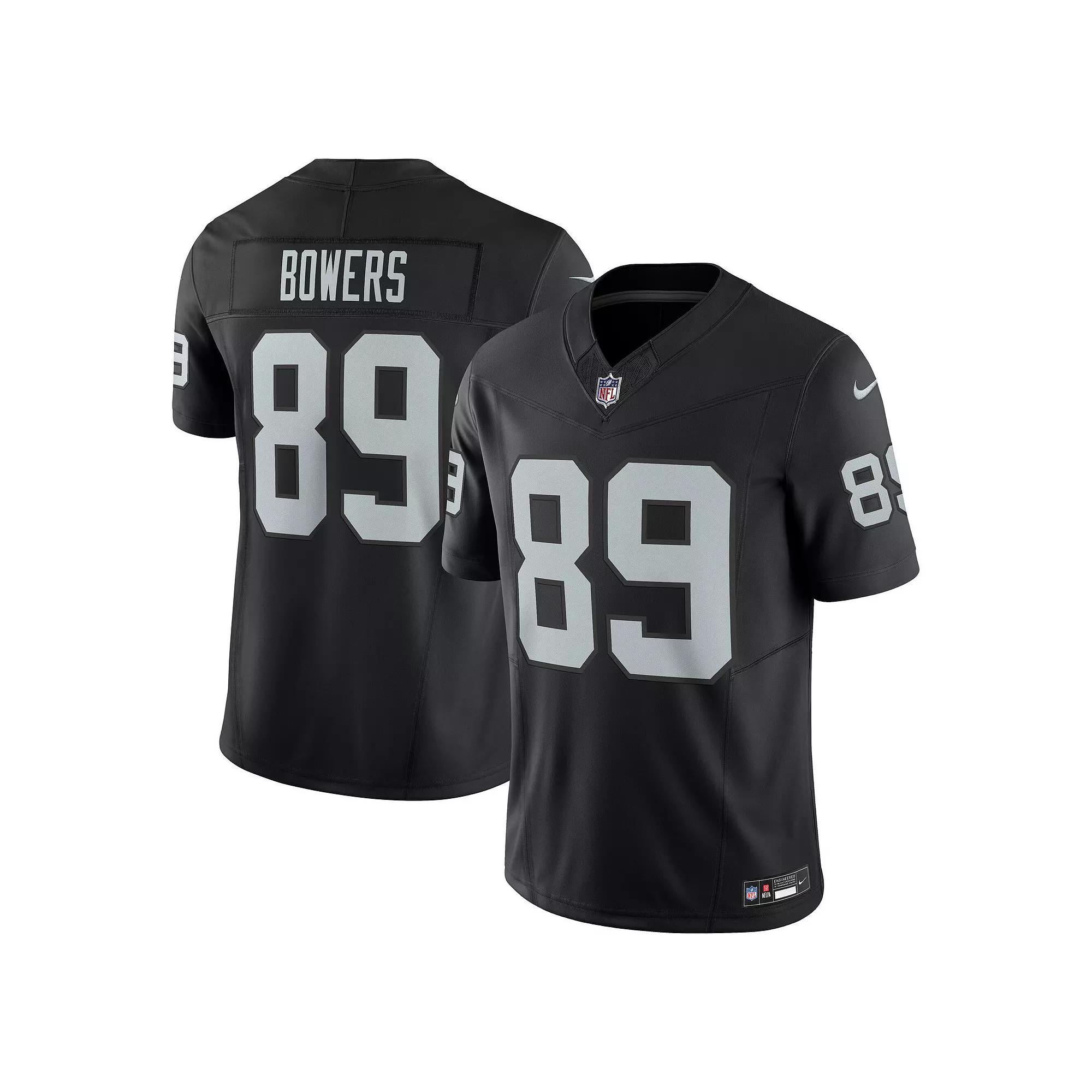 Men's Nike Brock Bowers Black Las Vegas Raiders Team Vapor F.U.S.E. Limited Jersey, Size: Small, Lvr Black Product Image