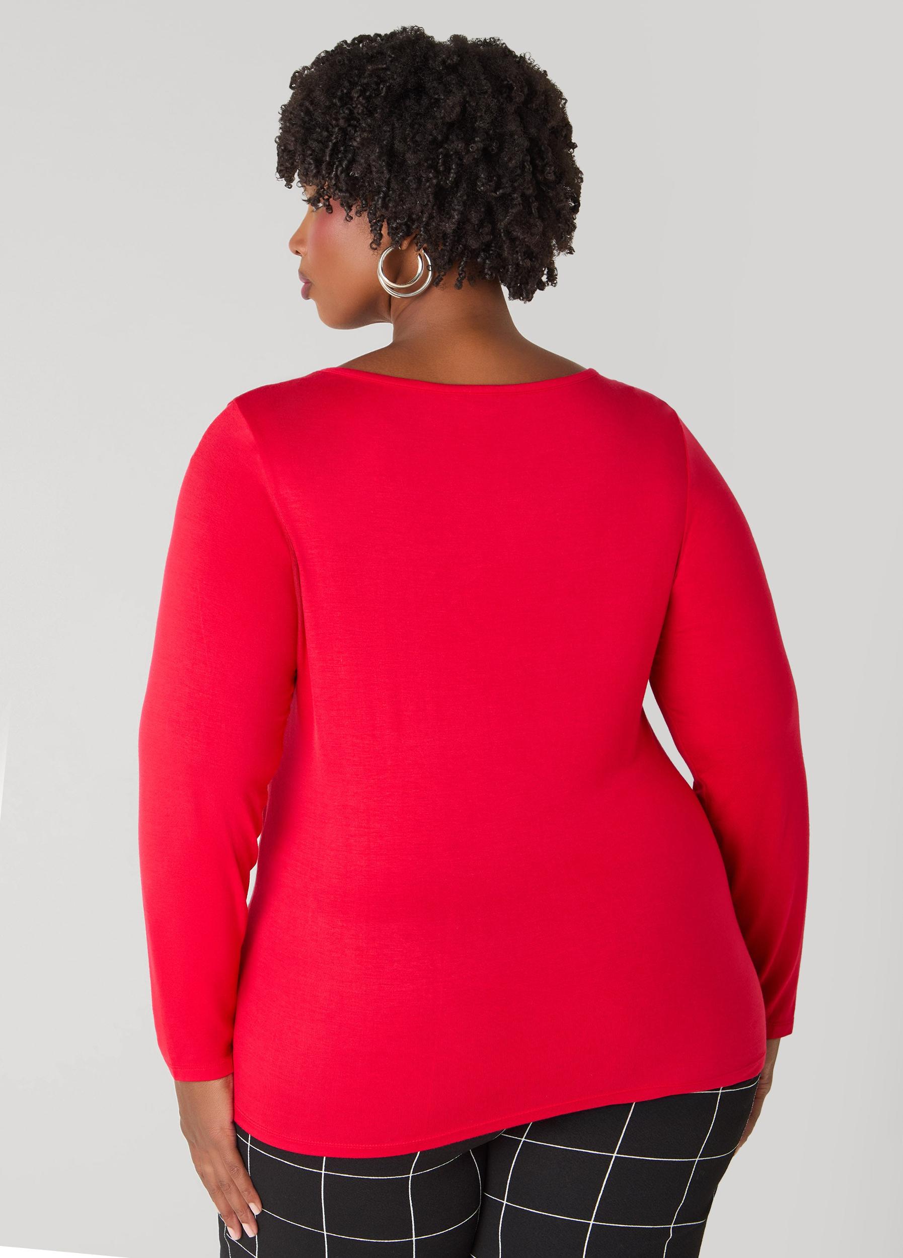 Basic Long Sleeve Jersey Tee Product Image