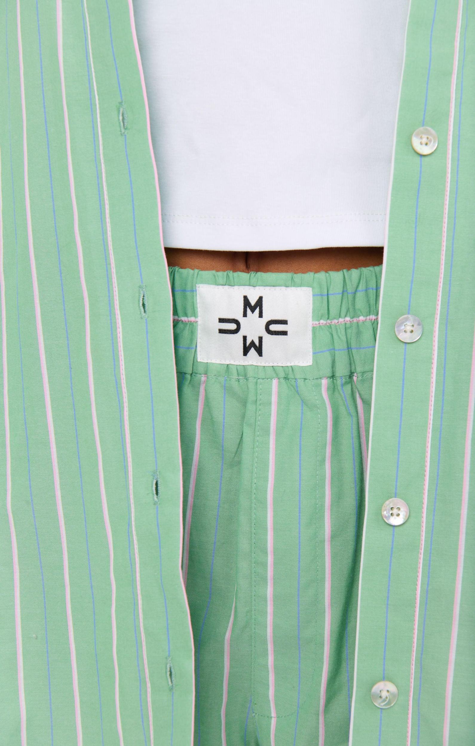 Tyler Boxer Shorts ~ Pistachio Stripe Product Image