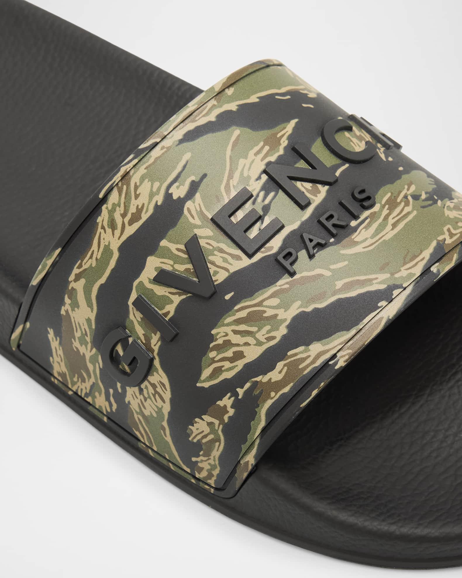 Men's Camouflage Logo Slide Sandals Product Image