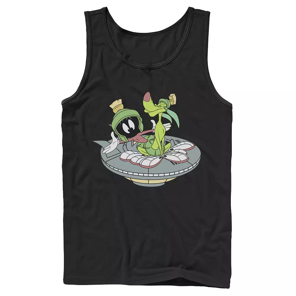 Men's Looney Tunes Characters Marvin And K-9 Tank Top,  Product Image