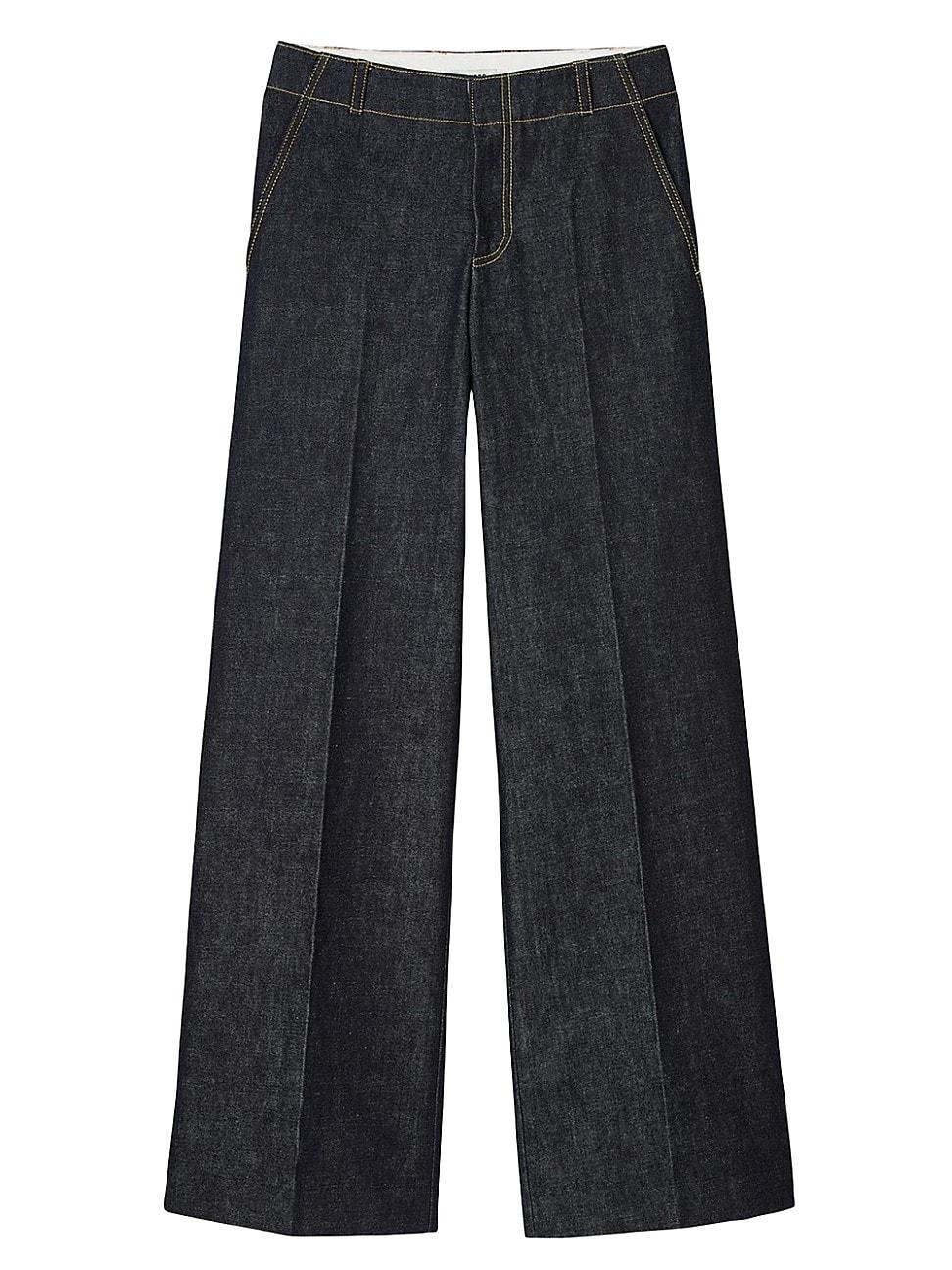 Mens Wide-Leg Jeans Product Image