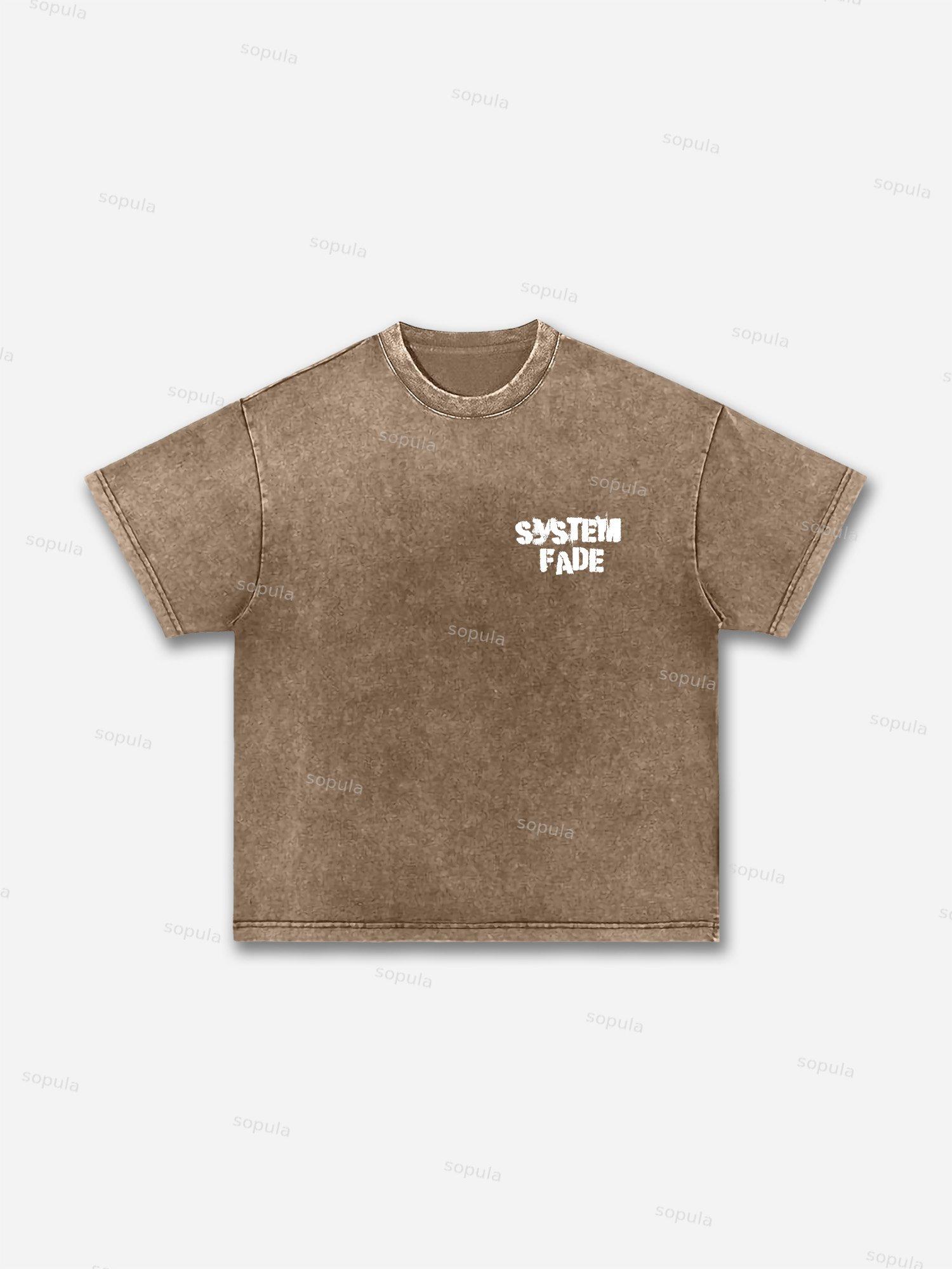 Men's Boyz N The Hood Vintage Aged Graphic Washed T-shirt Product Image