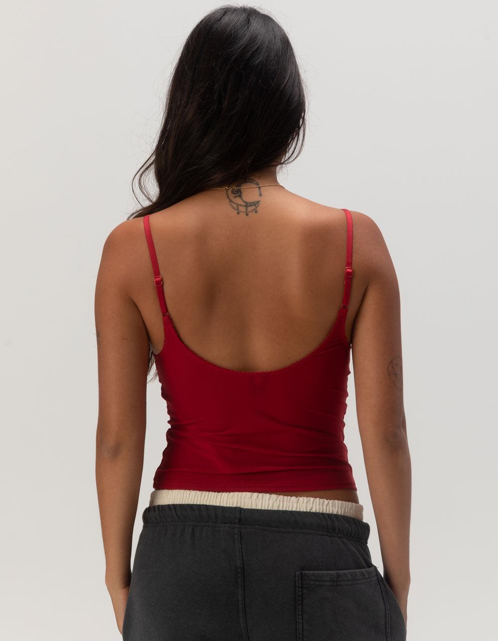 BDG Urban Outfitters Je T'aime Womens Cami - RED Product Image