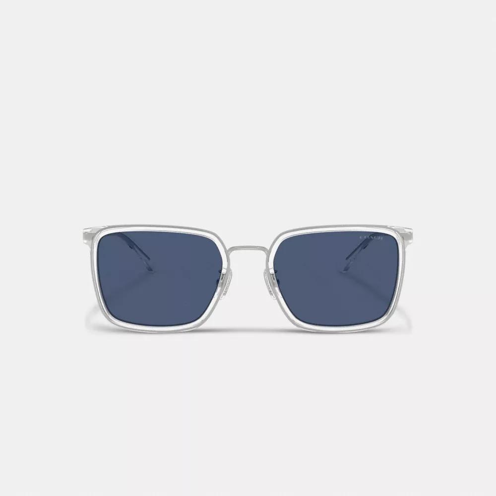 C Hardware Metal Square Sunglasses Product Image