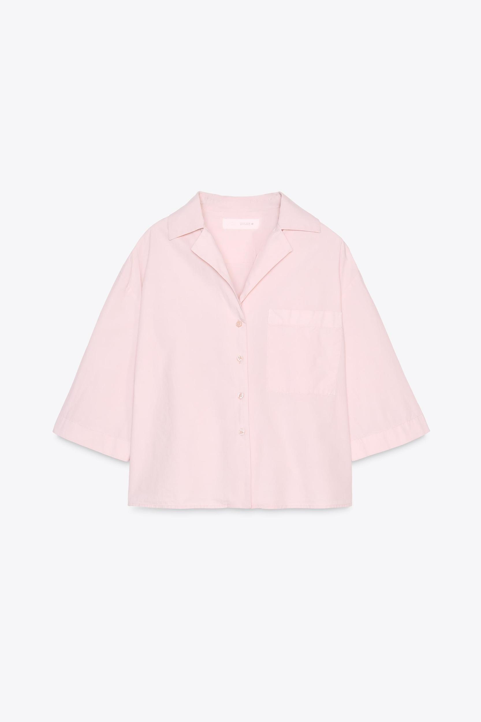ZW COLLECTION CROPPED SHIRT Product Image