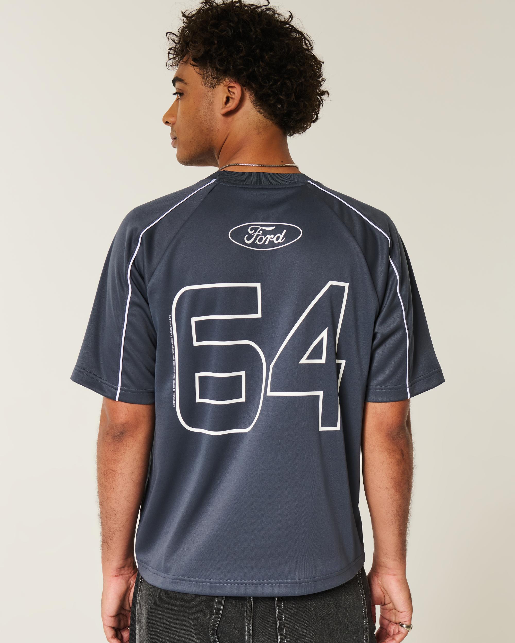 Boxy Ford Mustang Graphic Soccer Jersey Product Image