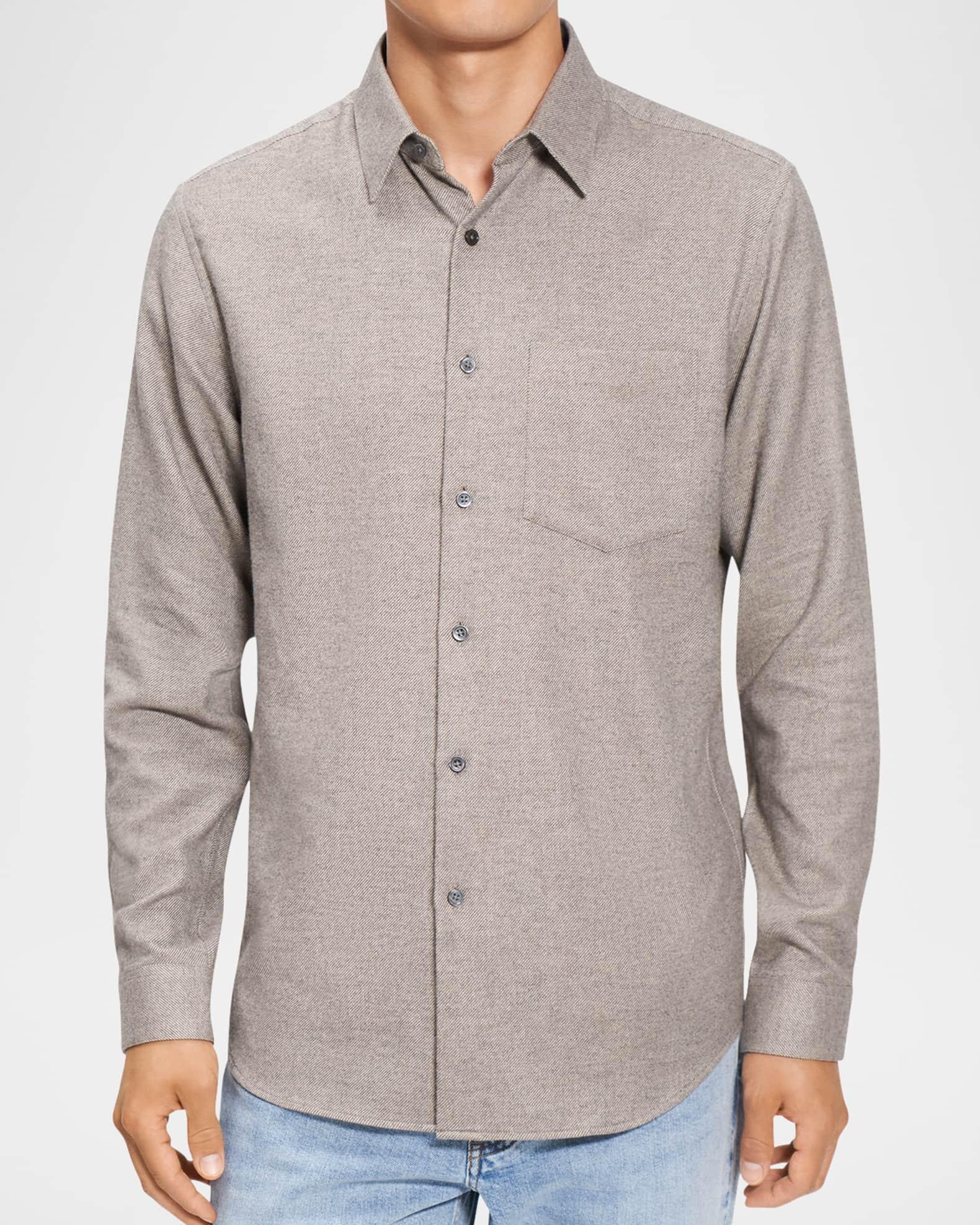Men's Irving Twill Pocket Casual Button-Down Shirt Product Image
