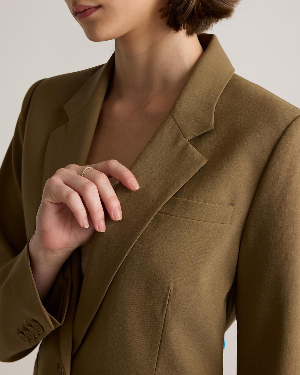 Quince | Women's Italian Wool Long Blazer Product Image