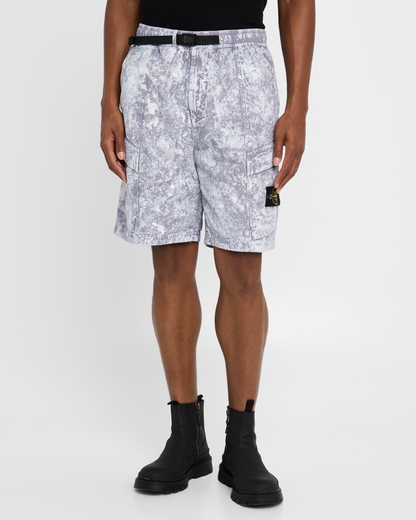 Men's Marbled Cargo Shorts Product Image