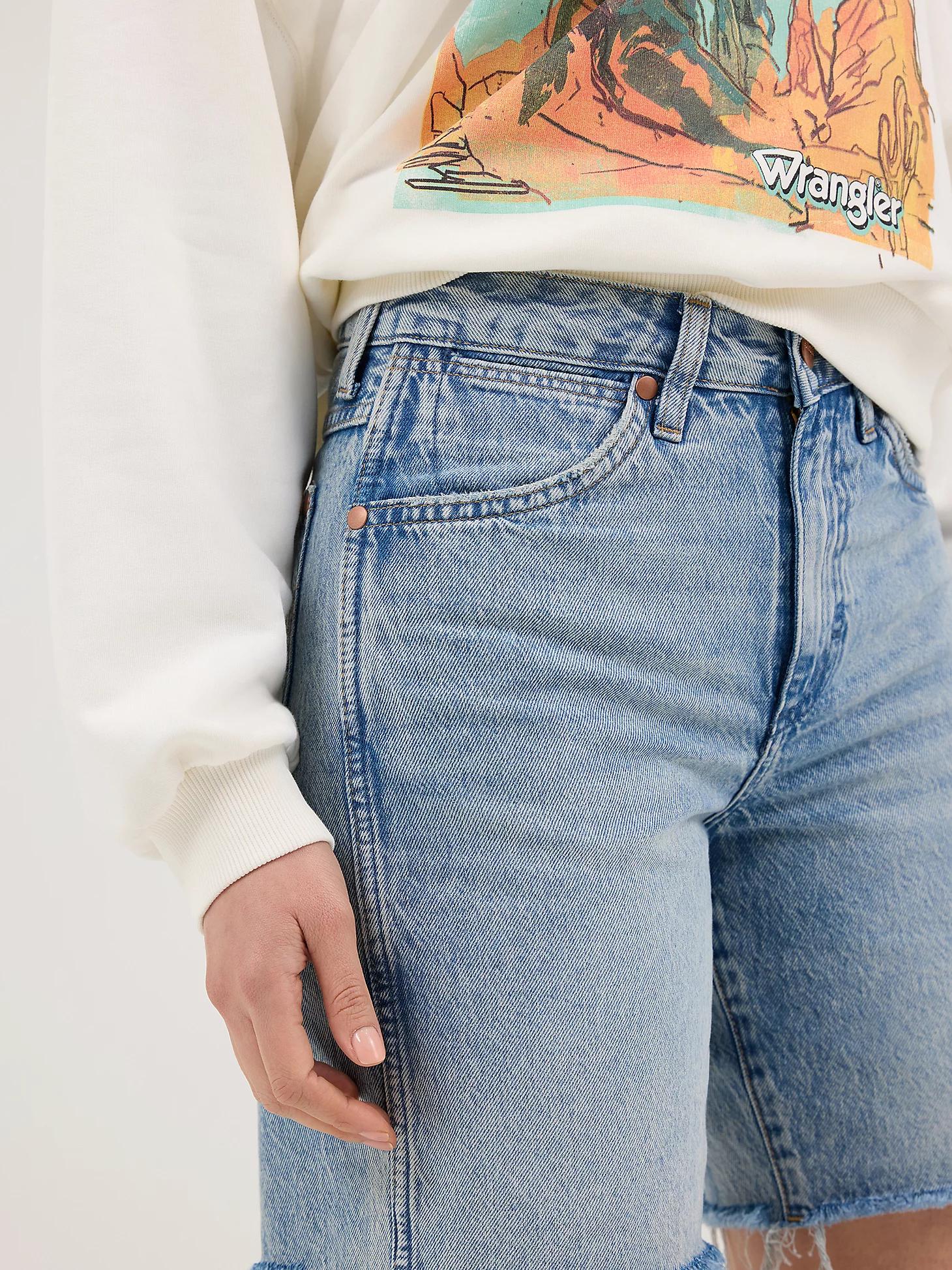 Women's Cowboy Longline Short in Stuntman Product Image