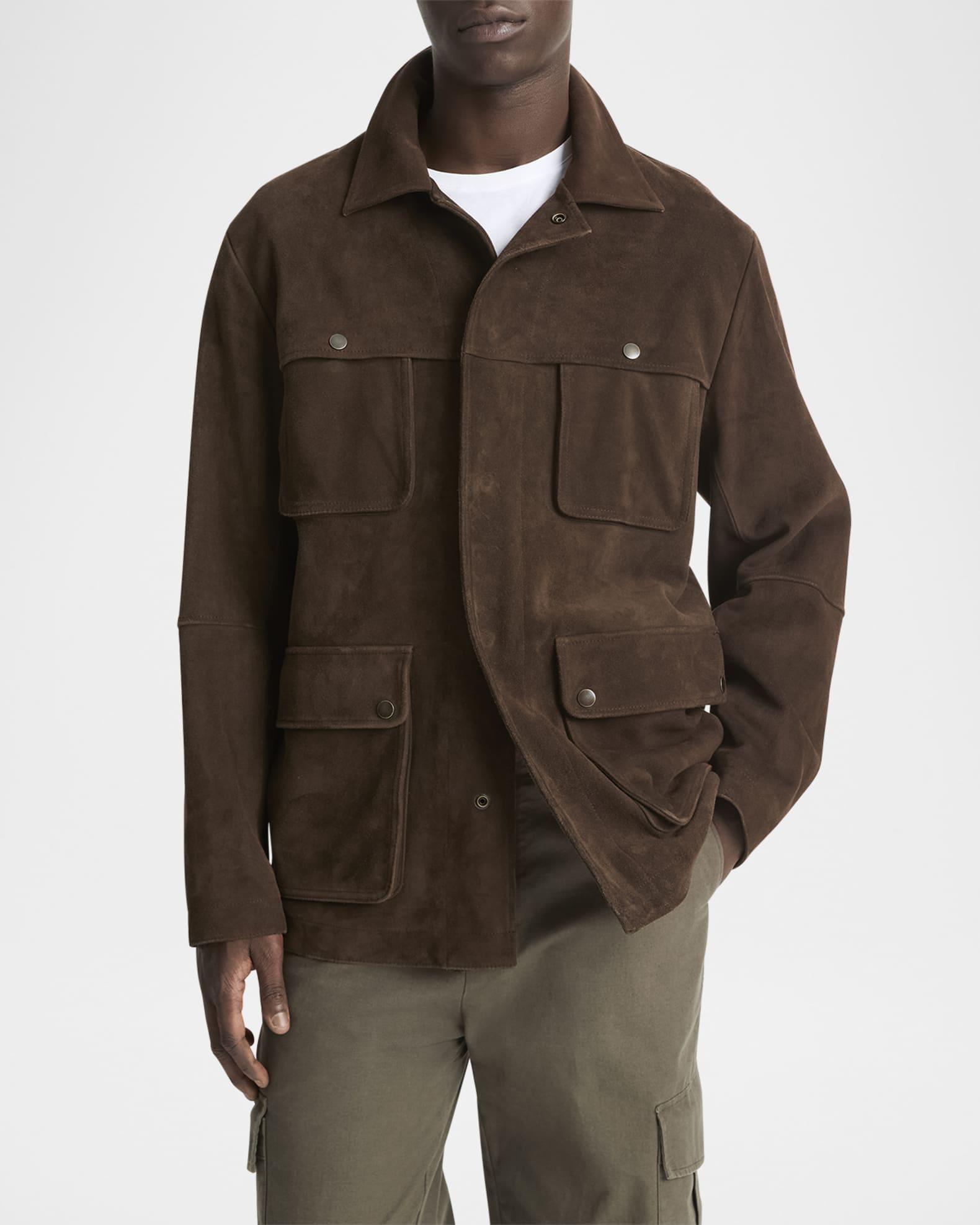 Men's Suede Hunter Jacket Product Image