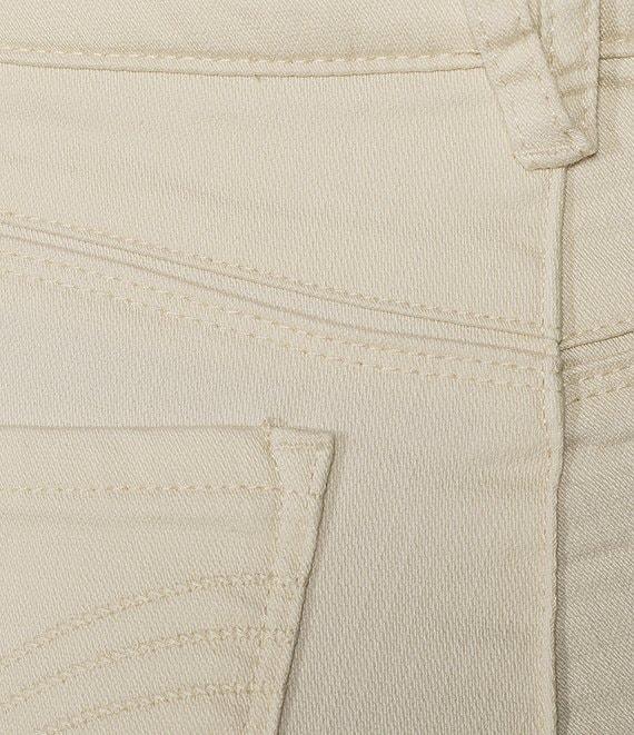 Democracy #double;Ab#double;solution® Embroidered Slim Straight Leg High Rise Cropped Jeans Product Image