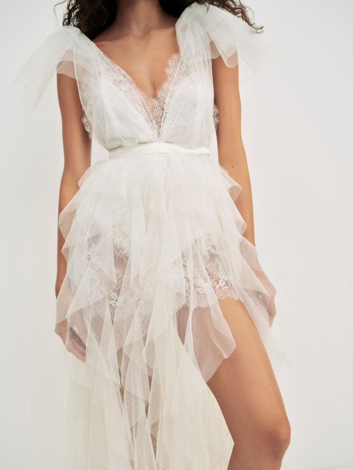 Maxine Gown — White Product Image