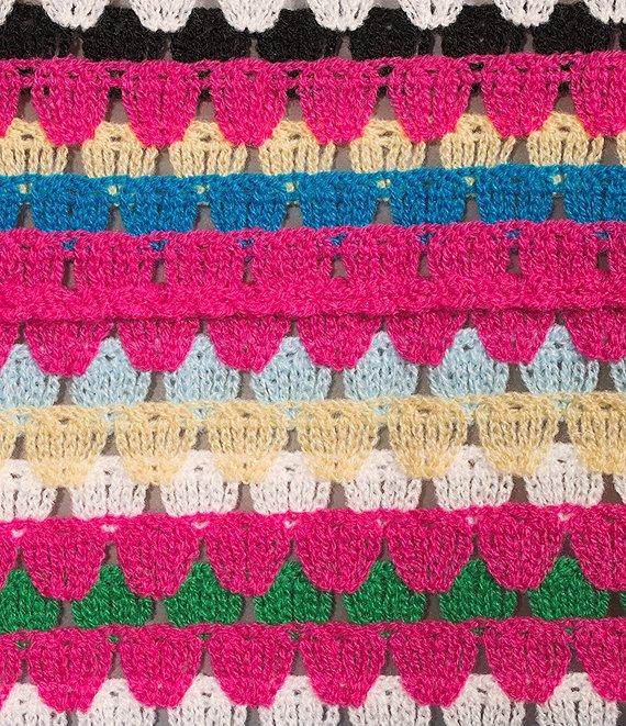 Anna & Ava Crochet Fringe Poncho Product Image