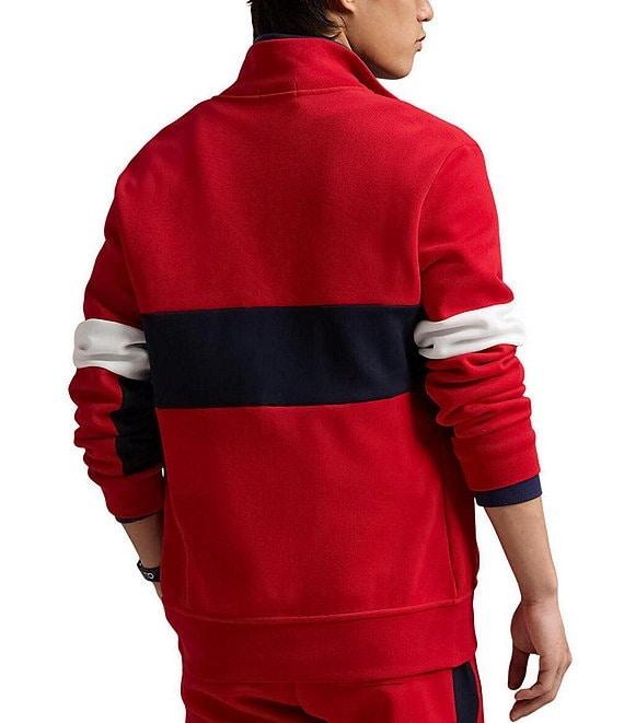 Polo Ralph Lauren Double-Knit Long Sleeve Track Jacket Product Image