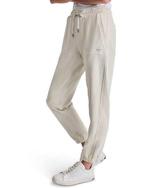 DKNY by Donna Karan Smocked Waistband Joggers Product Image