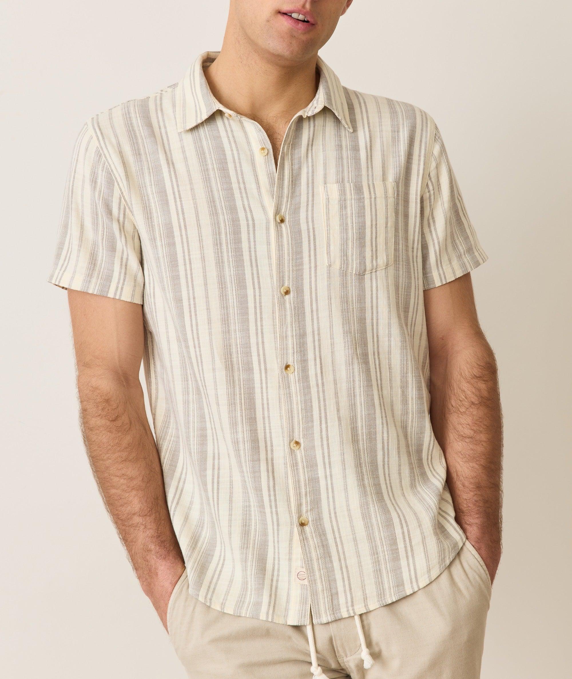 Classic Stretch Selvage Short Sleeve Shirt Product Image