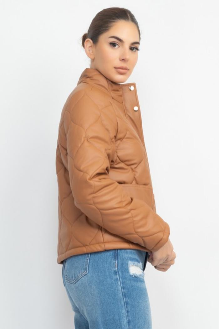 Chic Quilted Jacket Product Image