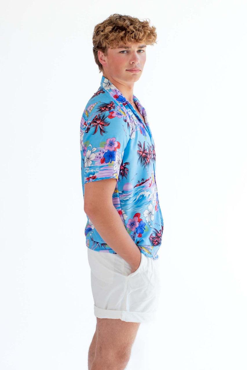 Beach View Hawaiian Shirt Product Image