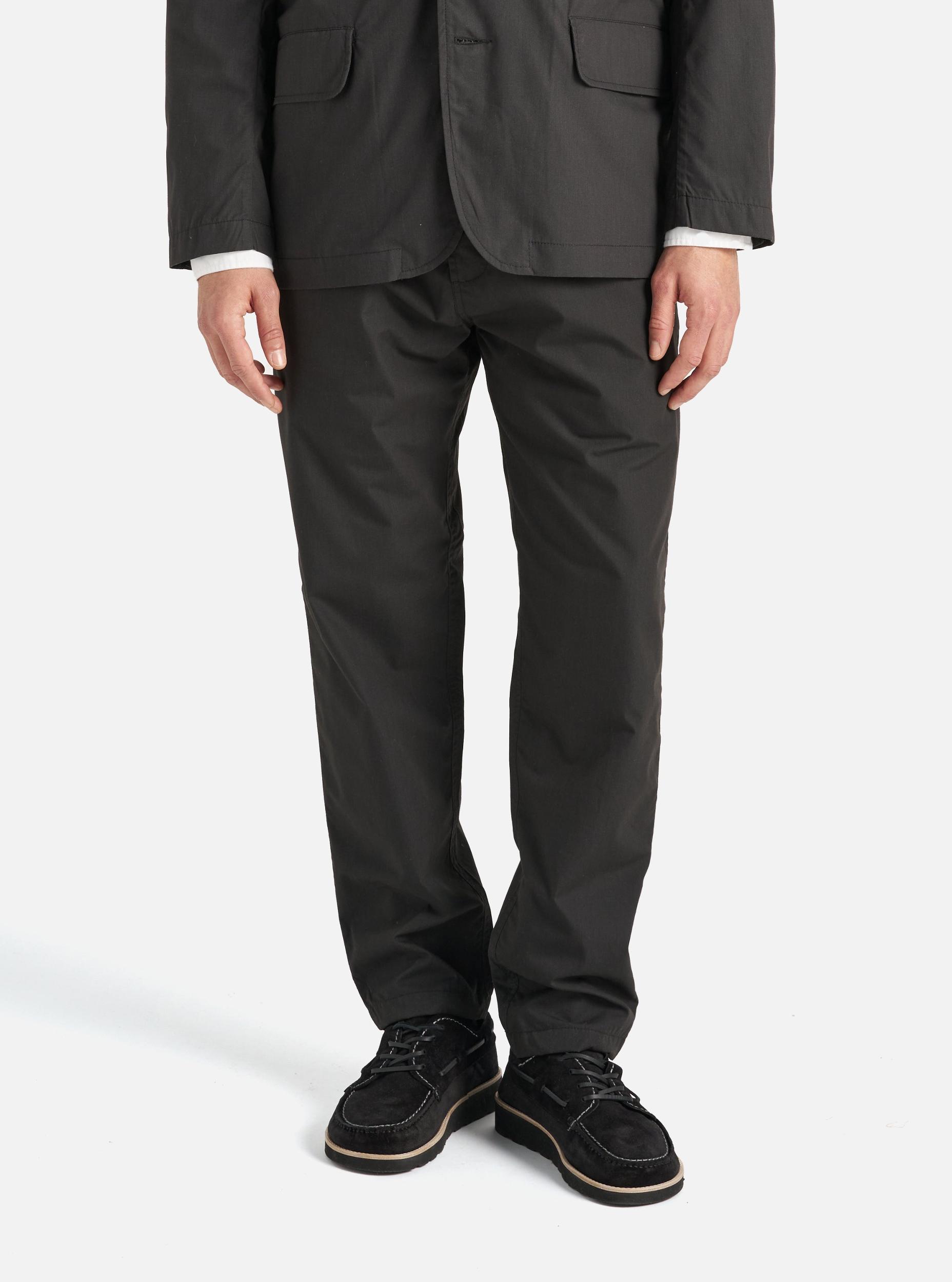 Black Recycled Polytech Military Chino Product Image