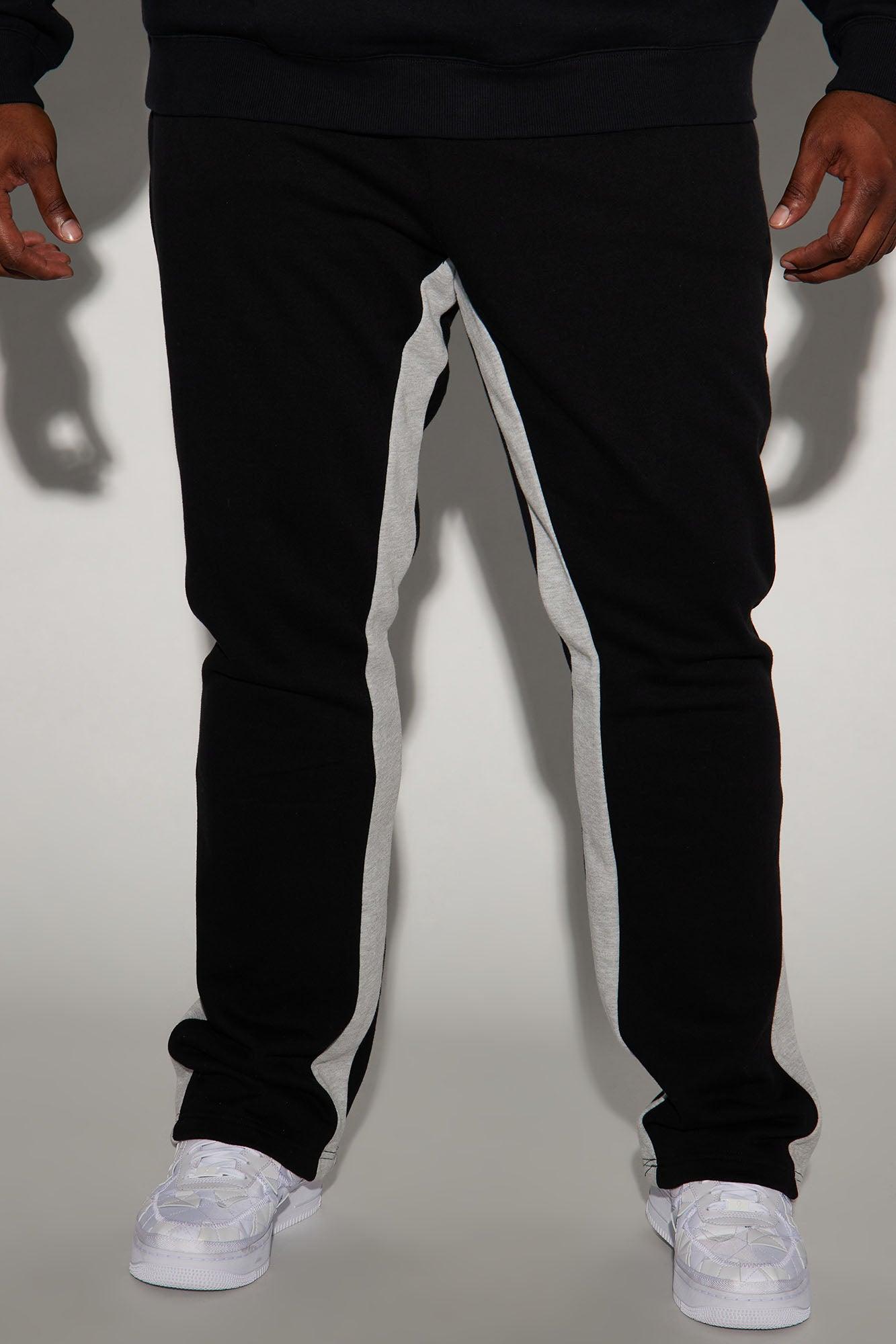 Tyson Flared Sweatpants - Black Product Image