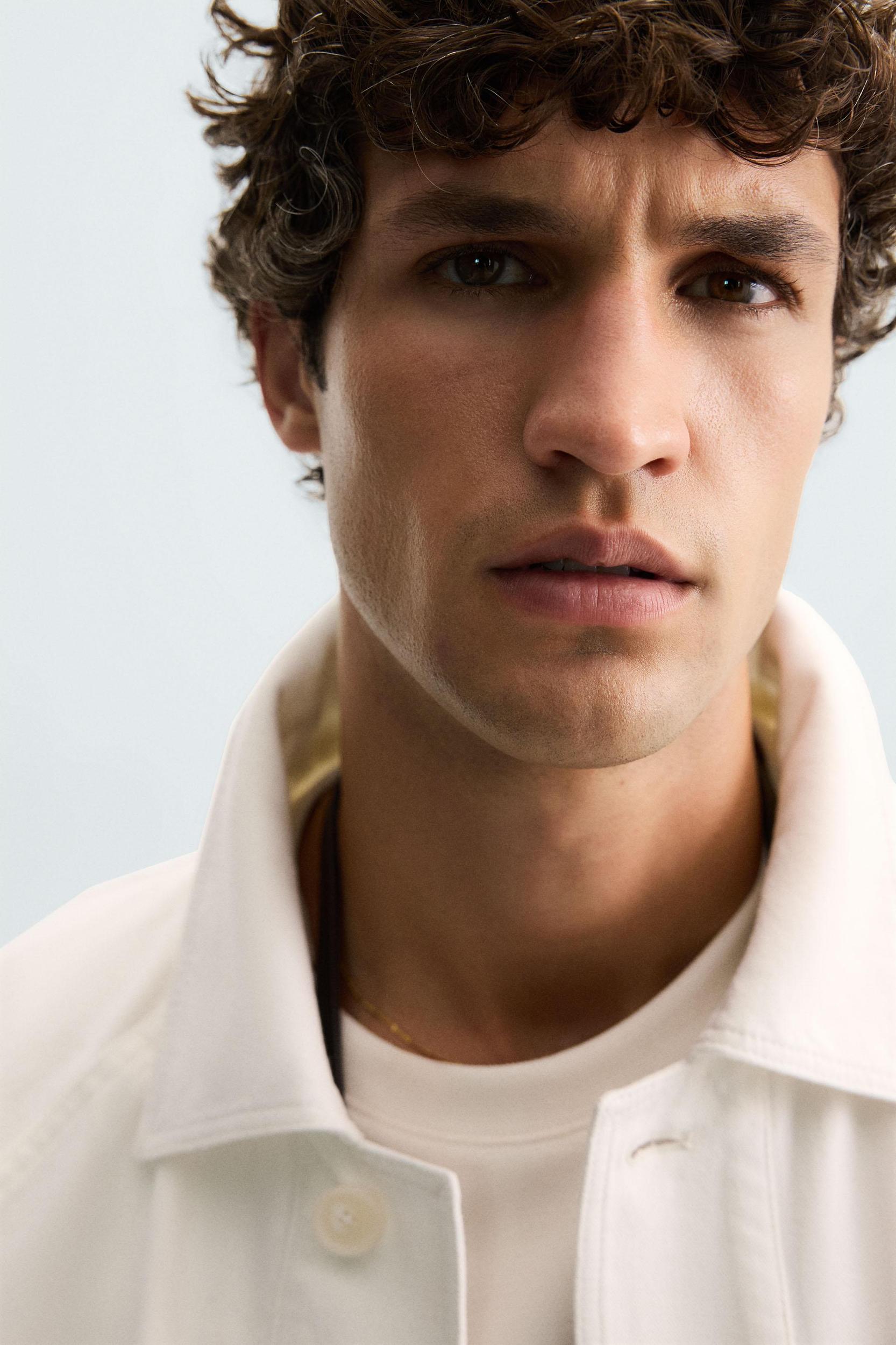 LINEN-COTTON JACKET Product Image