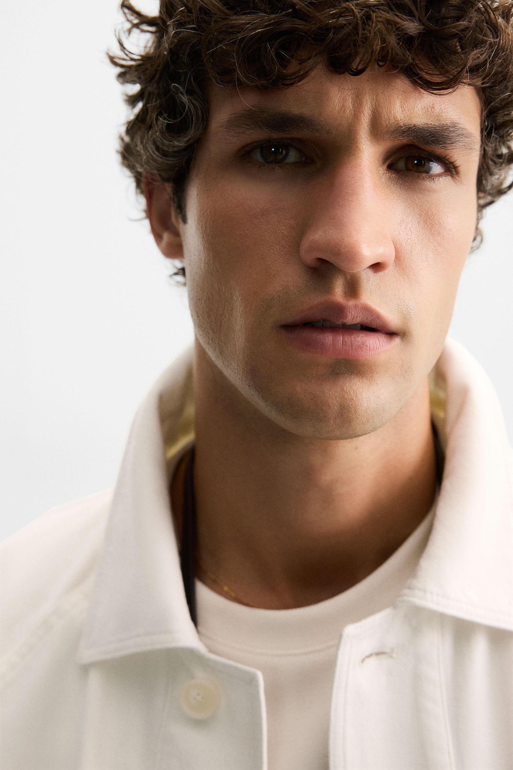 LINEN-COTTON JACKET Product Image