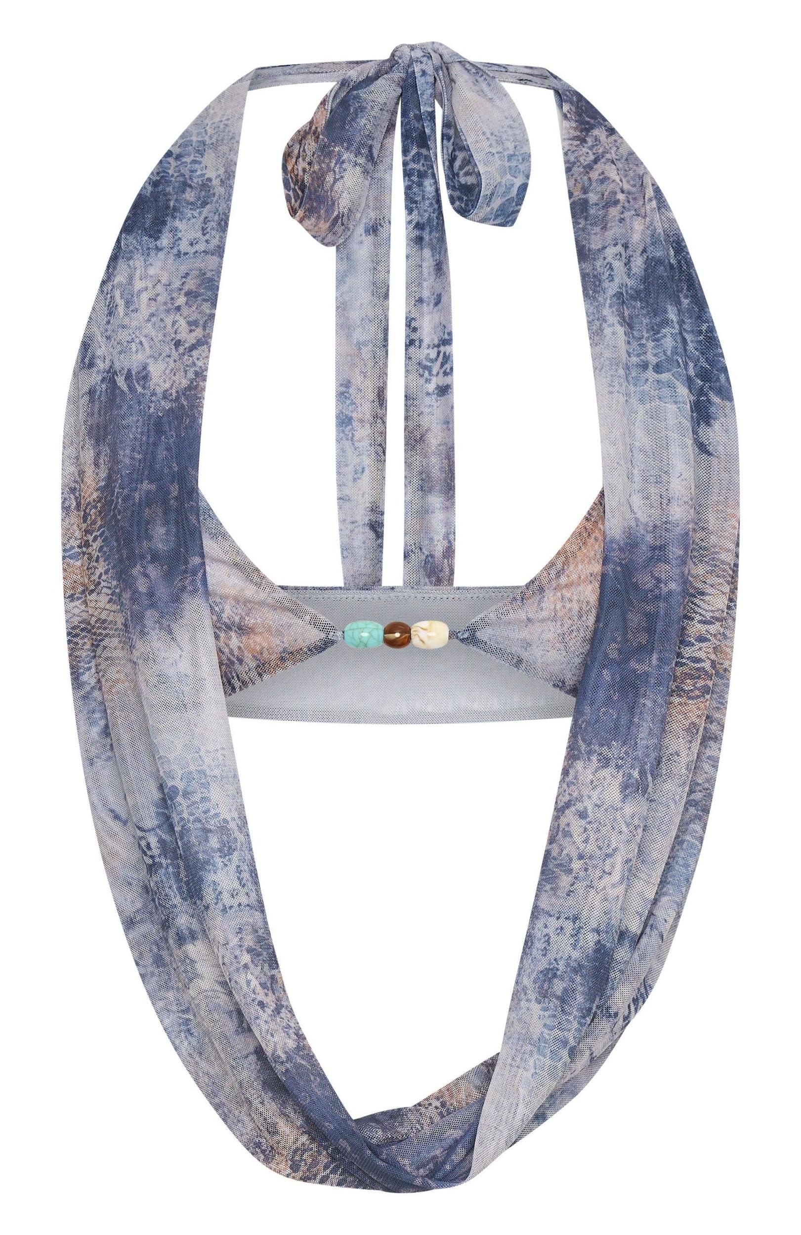 In My Dreams Halter Top Palm Oasis Product Image