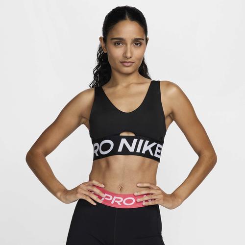 Womens Nike Pro Indy Plunge Medium-Support Padded Sports Bra | HF7324-010 Product Image