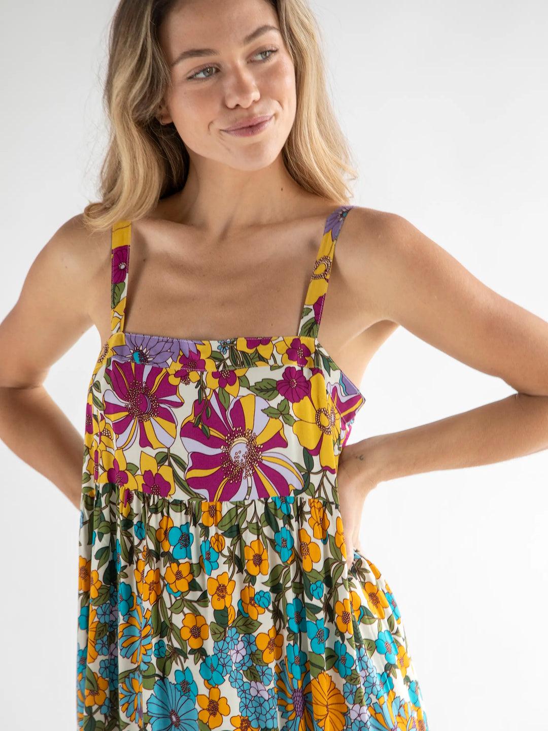 Patti Side Slit Maxi Dress Product Image