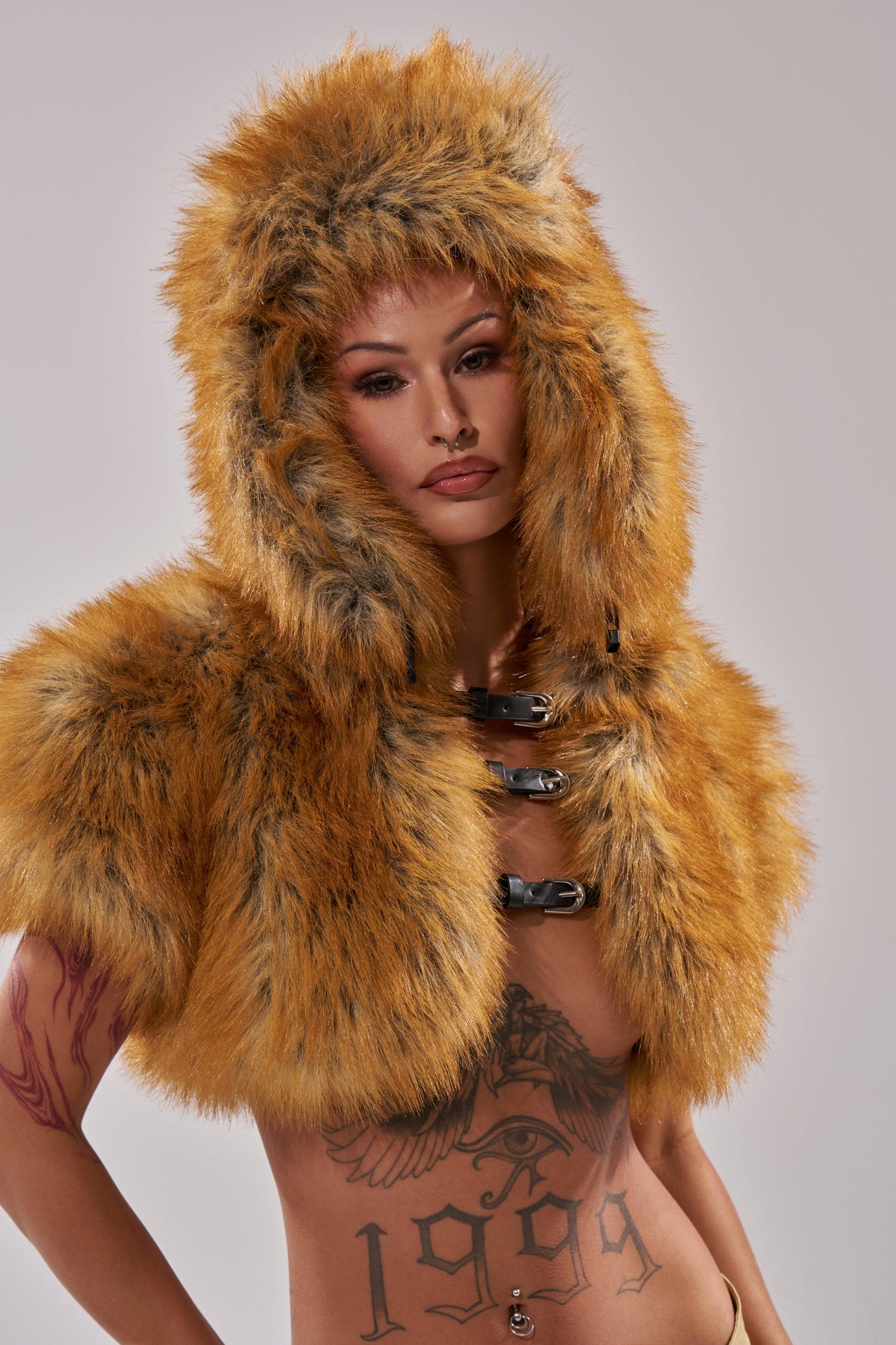 SO WITH IT FAUX FUR AVIATOR HAT Product Image