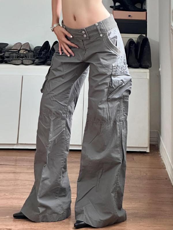 Vintage Multi-Pocket Boyfriend Jeans Product Image