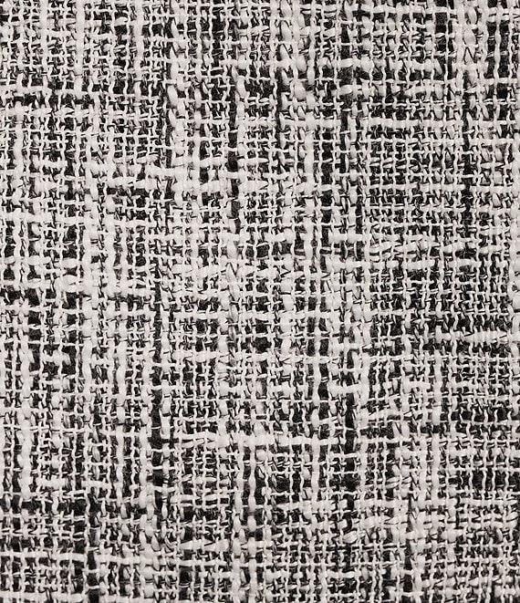 Kasper Stretch Crepe Crew Neck Sleeveless Tweed Sheath Dress Product Image