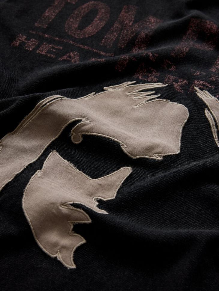John Varvatos Tom Petty Applique Tee Product Image