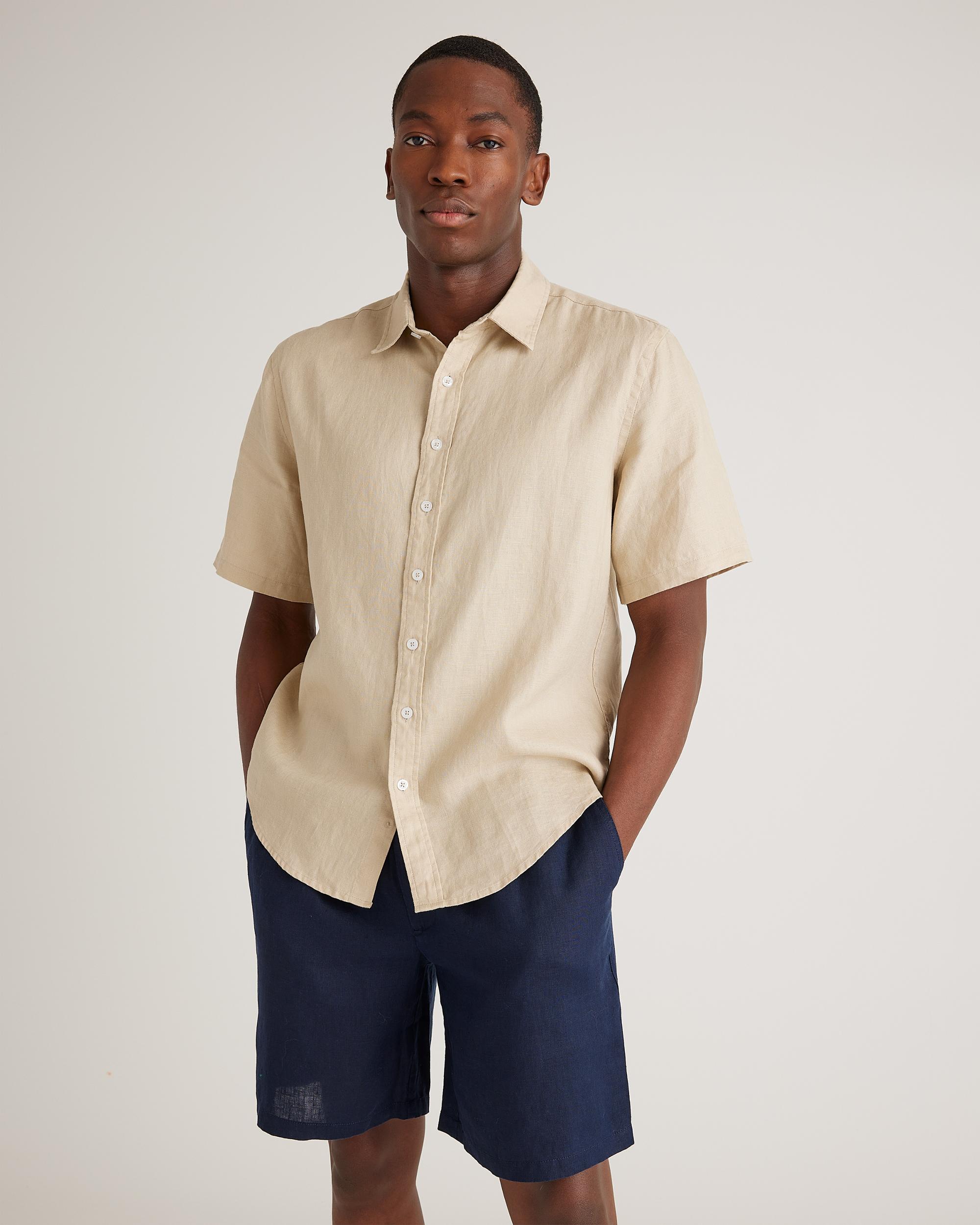 Quince | Men's 100% European Linen Shorts 8" Product Image