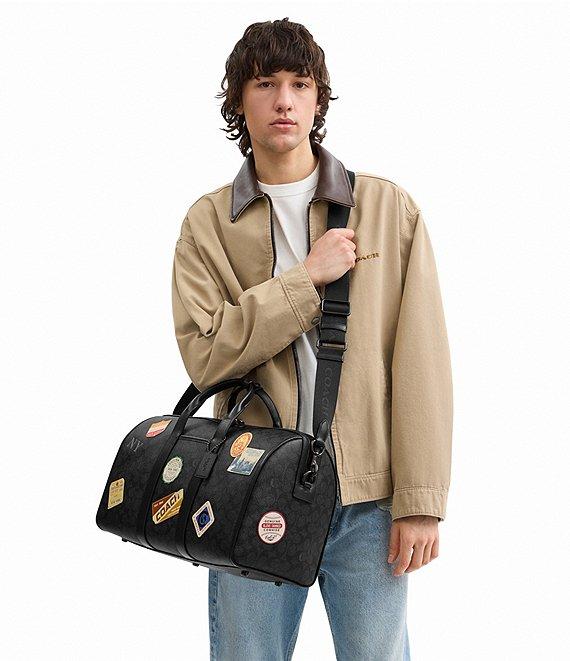 COACH Gotham 45 Signature Canvas Patches Duffle Bag Product Image
