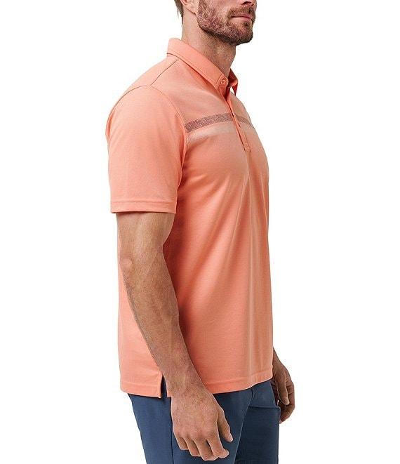 TravisMathew Roaming Routes Short Sleeve Polo Shirt Product Image